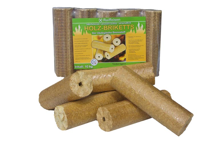 Holzbriketts